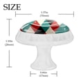thumbnail image 4 of 4 Pcs Round White Knobs for Kitchen Cabinet Cupboard Dresser Bookcase Geometry Drawer Pulls Handles Home Decor, 4 of 8