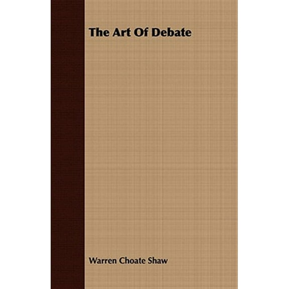 The Art of Debate