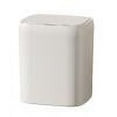 thumbnail image 1 of Bwiyojiz Storage & Organization Touchless Sensor Trash Can 13 Liter/3.4 Gallon Small Capacity with Lid Kitchen Bin Recycling for Kitchen/Living Room/Office, Gifts for Sisters, White, 1 of 9