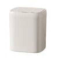 Bwiyojiz Storage & Organization Touchless Sensor Trash Can 13 Liter/3.4 Gallon Small Capacity with Lid Kitchen Bin Recycling for Kitchen/Living Room/Office, Gifts for Sisters, White