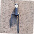 thumbnail image 4 of KONTONTY 2 Pcs Crampon Rond en Acier pour Parasol avec Serrage du Pouce pour Support de Parasol de Patio Extérieur, 4 of 8