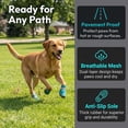 thumbnail image 4 of Deago 4PCS Dog Shoes for Small Dogs, Hot Pavement Summer Puppy Dog Boots & Paw Protectors with Soft Anti-Slip Rubber Sole, Mesh Breathable Dog Booties for Hardfloors, Walking Running, 4 of 9