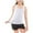 White, variant on FAIWAD Toddler Boys Girls Tank Tops Kids Racerback Athletic Dance Tops Sleeveless Round Neck Camisole