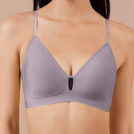 Mrasaso Summer Savings! Built in Bra Tank Tops for Women Women Nylon Bra Women s Wireless Lightweight BraNo Steel Rings Sporty and Breathable Daily Wear(1pc Underwear) Purple|M
