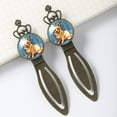 thumbnail image 3 of Pixel dog Vintage Copper Crown-Shaped Bookmarks: Stainless Steel Book Accessories and Marks for Bookworms, 3 of 5