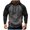 Gray, variant on Turilly Hoodies Mens Half Zip Fleece Hoodie With Kangaroo Pocket Casual Sports Pullover Top