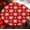 Christmas Snowflakes, variant on Round Fitted Tablecloth with Elastic Edge Design Table Cover Waterproof Stain-Resistant Wipeable Table Cloth Best for Outdoor/Indoor for 38"-42" Round Tables Black