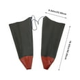 thumbnail image 2 of Houderco 1Par Guantes Impermeables De Goma Para Labores Agrícolas Jardinería Y, 2 of 8