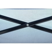 Quik Shade Go Hybrid 7 x 7 Foot Compact Slant Leg Outdoor Pop Up Canopy, Blue