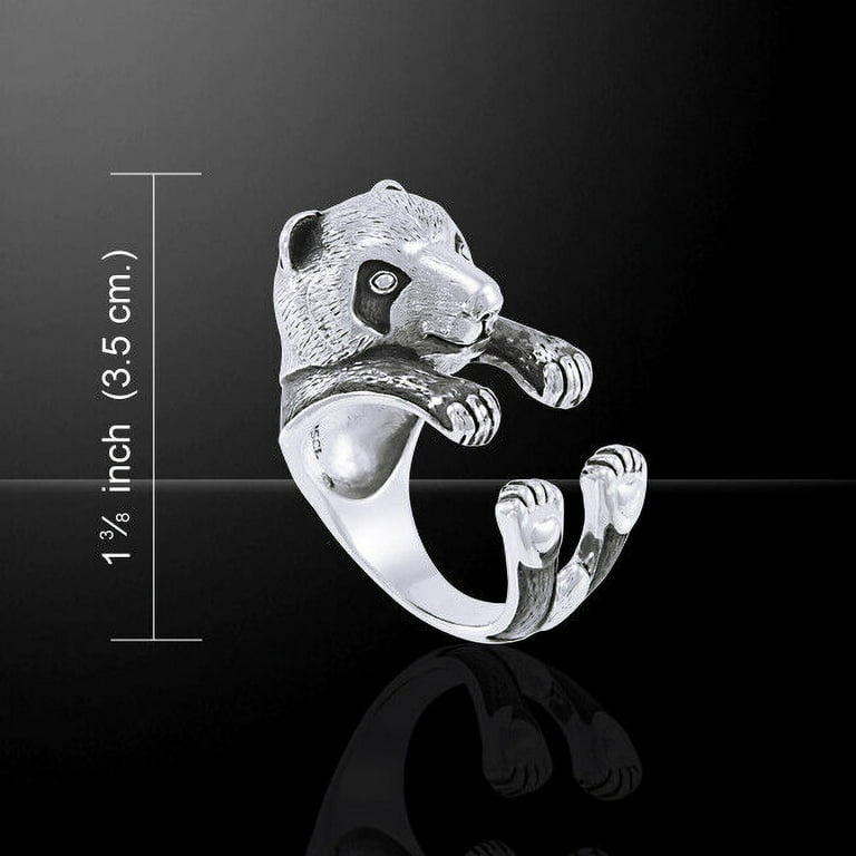 Panda bear ring jewelry best sale