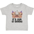 thumbnail image 3 of Inktastic Twins 1st Birthday Sloth Boy Girl 1 Year Old Boys or Girls Baby T-Shirt, 3 of 5