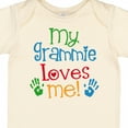 thumbnail image 4 of Inktastic My Grammie Loves Me Boys or Girls Baby Bodysuit, 4 of 5