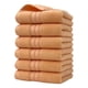thumbnail image 2 of Juego de 6 toallas de baño | Algodón suave altamente absorbente 400GSM | 27.1x13.3 pulgadas | Secado rápido, duradero, fácil cuidado | Gimnasio, ducha, spa, uso hotelero | Colores vibrantes, Cara y, 2 of 4