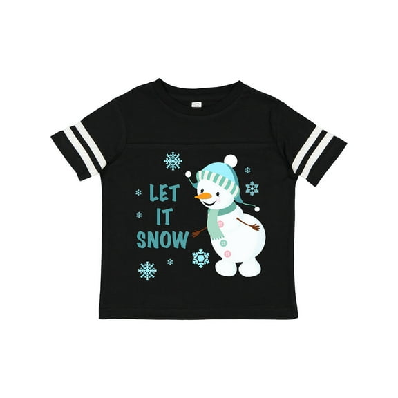 Inktastic Let It Snow Snowman Boys or Girls Toddler T-Shirt