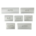 thumbnail image 4 of For Mercedes Benz E Class W212 09-15 Console AC Vent Buttons Sequins Cover Trim, 4 of 11