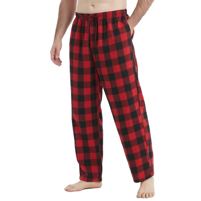 Onimisc Men's Flannel Plaid Pajama Pants photo 2