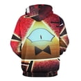 thumbnail image 5 of Bill Cipher Hoodie with Pocket for Men Women Couple Gift, 5 of 7