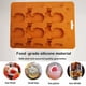thumbnail image 4 of Wosthever Molde multiusos con forma de Dachshund para hielo y dulces, adecuado para moldes de caramelo Dimension Dachshund, molde con forma de Type3 NO3, 4 of 6