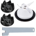 thumbnail image 1 of For Kitchenaid 4-blade mixer blade and mixer coupling with wrench, 1 of 5