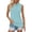 A-Sky Blue513, variant on Wxolcjlv Women's T-Shirt Solid Color Lapel Button Sleeveless Polo Vest Breathable Soft For Summer Sports And Outings,Sizes S-XXXL