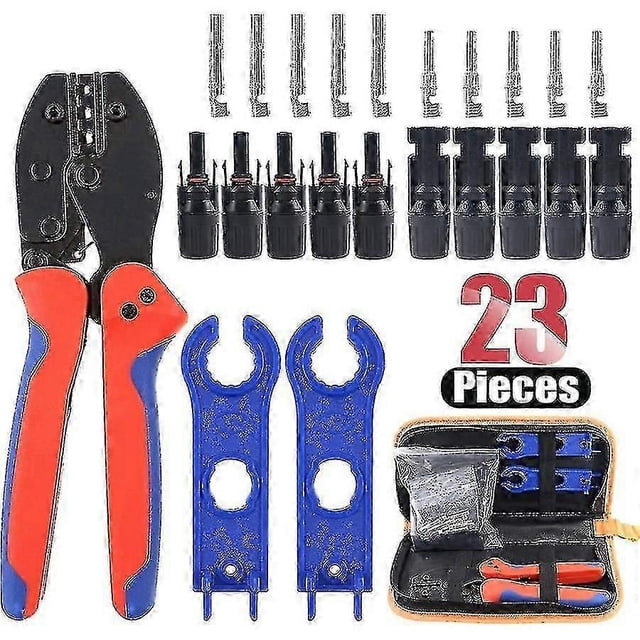 unique Photovoltaic Solar Crimping Pliers Mc4 Terminal Crimping Pliers Hand Tool Set