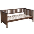 thumbnail image 3 of Furniture of America Simona Transitional Wood Lit Double en Noyer Foncé, 3 of 5