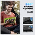 thumbnail image 5 of Heavy Duty Case for Samsung Galaxy Tab S10 FE+ 13.1 Inch 2025 (SM-X620/X620B), Rugged Full-Body Protective Cover with 360° Rotating Stand Shoulder Strap Hand Strap & Built-in Screen Protector, 5 of 7