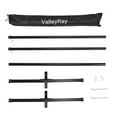 thumbnail image 6 of VALLEYRAY Cotton Rope Hammock with Steel Stand Portable and Spreader Bar, Heavy duty 12FT Hammock and Stand for 2 Person with Carry Bag, 450 Pounds Capacity., 6 of 7