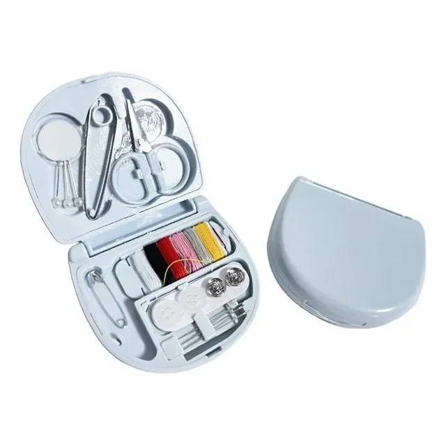 10 kits de costura de emergencia portátiles para viajes, fáciles de transportar y totalmente equipados.