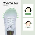 thumbnail image 3 of Artlea Wide Toe Box Shoes Women Arch Support Walking Shoes Plantar Fasciitis Orthotic Tennis Sneakers for Foot Pain Relief, Size 6.5-11, 3 of 7