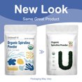 thumbnail image 7 of Organic Spirulina Powder 16 Ounce (Packaging May Vary) Superfood, Spirulina Powder Organic for Smoothies, 100% Pure and Vegan, All-Natural, Non-Irradiated and Non-GMO, 7 of 7