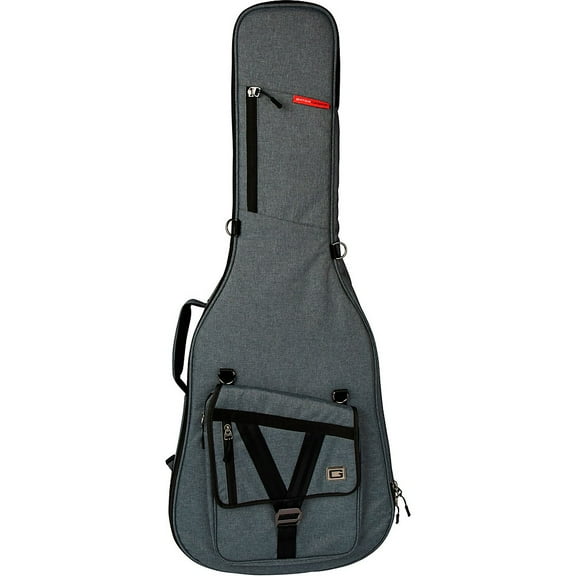 Gator GT-ACOUSTIC-TPV2 Transit Pro Acoustic Guitar Gig Bag Slate Gray