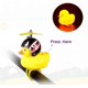 thumbnail image 3 of Accesorios de bicicleta de pato de goma con luz LED, bonitos cuernos de bicicleta para manillar de hélice para niños pequeños, niños, adultos, deporte, 3 of 5