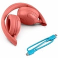 thumbnail image 2 of JLab Studio 2 Wireless Headphones - Coral; Lab Quality Sound, 2 of 3