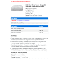 thumbnail image 2 of Right Door Mirror Cover - Compatible with 2000 - 2006 Chevy Tahoe 2001 2002 2003 2004 2005, 2 of 2