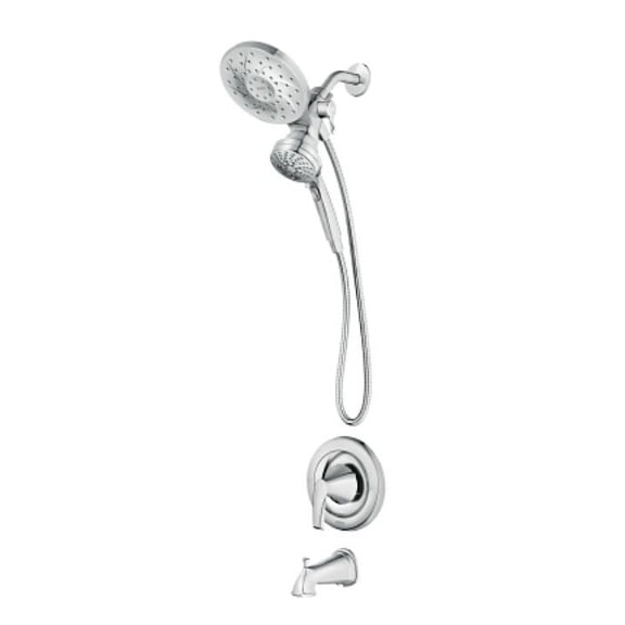 Moen 82137 Graeden Chrome Lever Handle Posi-Temp Tub/Shower