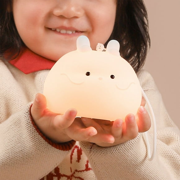 Holiday Gifts! Gspmoly Baolong Night Lights Cute Children Pat Sleeping Lamps Delayed Off Stress Relief Toys Children'S Students' Companion Night Lights Holiday Gifts