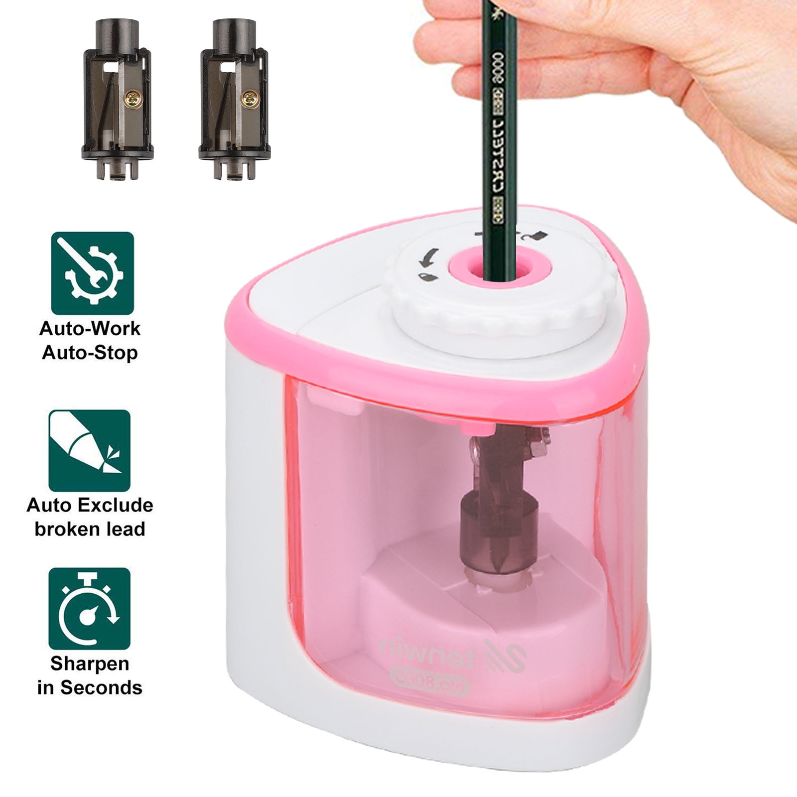 Electric Pencil Sharpener, Automatic Feature and Best Heavy Duty Helical Blade Sharpeners for