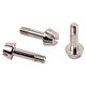 thumbnail image 1 of BRIGHTFUFU 3 piezas Trompeta Llave de agua Llave de agua Tornillos de válvula de saliva para piezas de instrumentos de latón Piezas de reparación de trompeta CB97 (Plata), 1 of 7