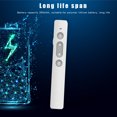 thumbnail image 4 of 2.4GHz Wireless Flip Pen PPT Slide Carga USB Powerpoint Pointer (Blanco), 4 of 7
