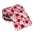 thumbnail image 4 of Goofa Rose Pattern Double Layer Pen Pencil Case, Protective Large Capacity Storage Organizer Pen Pouch, Office College Supplies for Teens Adults, 4 of 7