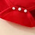 thumbnail image 6 of dmqupv Girl Christmas Outfit Girls Clothes Christmas Outfit Newborn Romper Tutu Dress Infant Xmas Skirt with Headband Set Christams for Girl Red,Size for 6-9 Months, 6 of 9