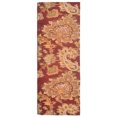 thumbnail image 5 of Rugsotic Carpets Hand Tufted Wool Eco-Friendly Area Rugs - 2'6"x8', Runner, Rust, Modern Contemporary Design, High Pile Handmade Anti Skid Rugs for Living Room, Bed Room (K00151), 5 of 5