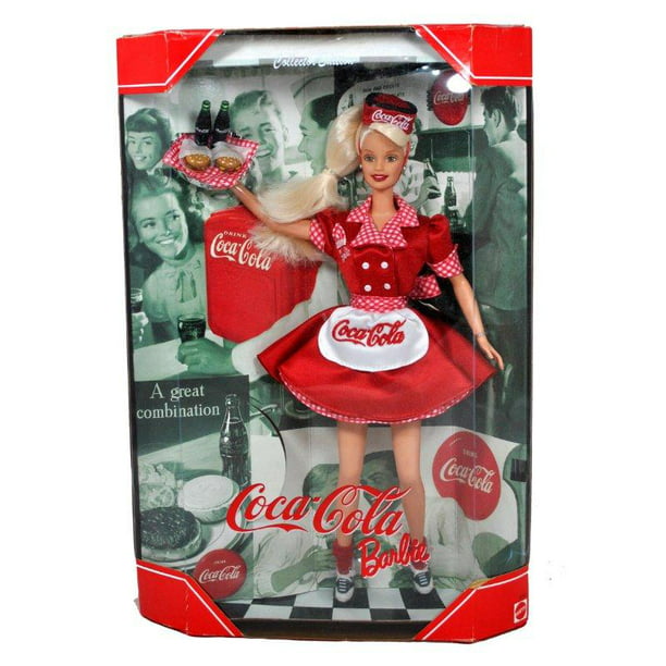 1998 Barbie Edition: Coca-Cola Barbie as a Waitress. - Walmart.com