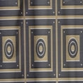 thumbnail image 4 of Designart 'Golden Luxury Metallic Geometrics XIII' Mid-Century Modern Curtain Panel, 4 of 5