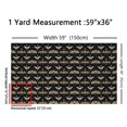 thumbnail image 3 of jejeloiu Gothic Moth Fabric by the Yard 1 Yard,Natural Plant Mushroom Home Decor Fabric by the Yard,Galaxy Starry Night Sewing Fabric For Children,Breathable Home Decor, 3 of 6