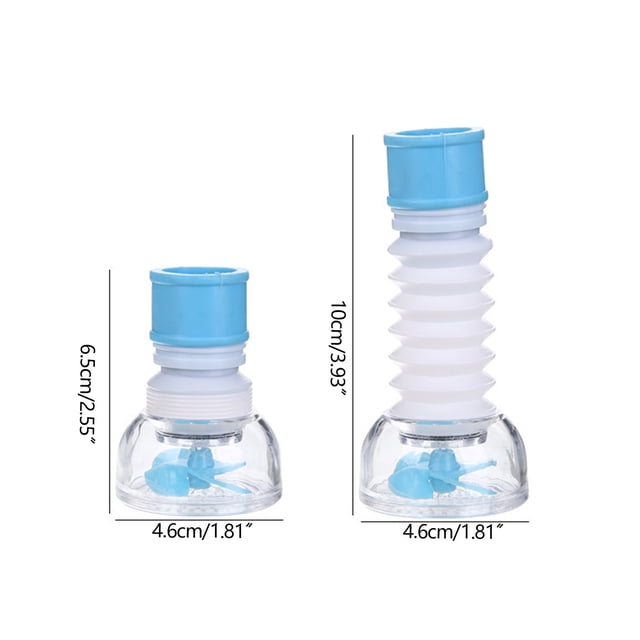 Agiferg Kitchen Faucet Rotatable The Water Nozzle Splash Proof Water-saving Device Clasp