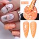 thumbnail image 1 of Esmalte de uñas en Gel con copos de nieve, barniz semipermanente UV LED, blanco lechoso, rosa, purpurina, lentejuelas de nieve, diseño artístico para manicura, 7ml, 1 of 4
