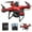 A, variant on Drones for Adults Clearance, FPV Drone with HD ESC Camera Brushless Motor Drones 2.4G RC Quadcopter with Cool LED Lights Altitude Hold Obstacle Avoidance for Kids Adults