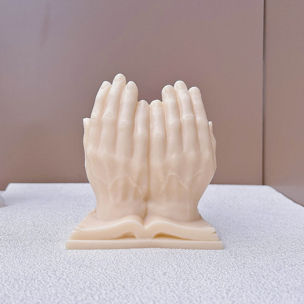 Oasiva Religious Statue Candle Mold for Making Candle Christmas Decor Gypsum Ornaments
